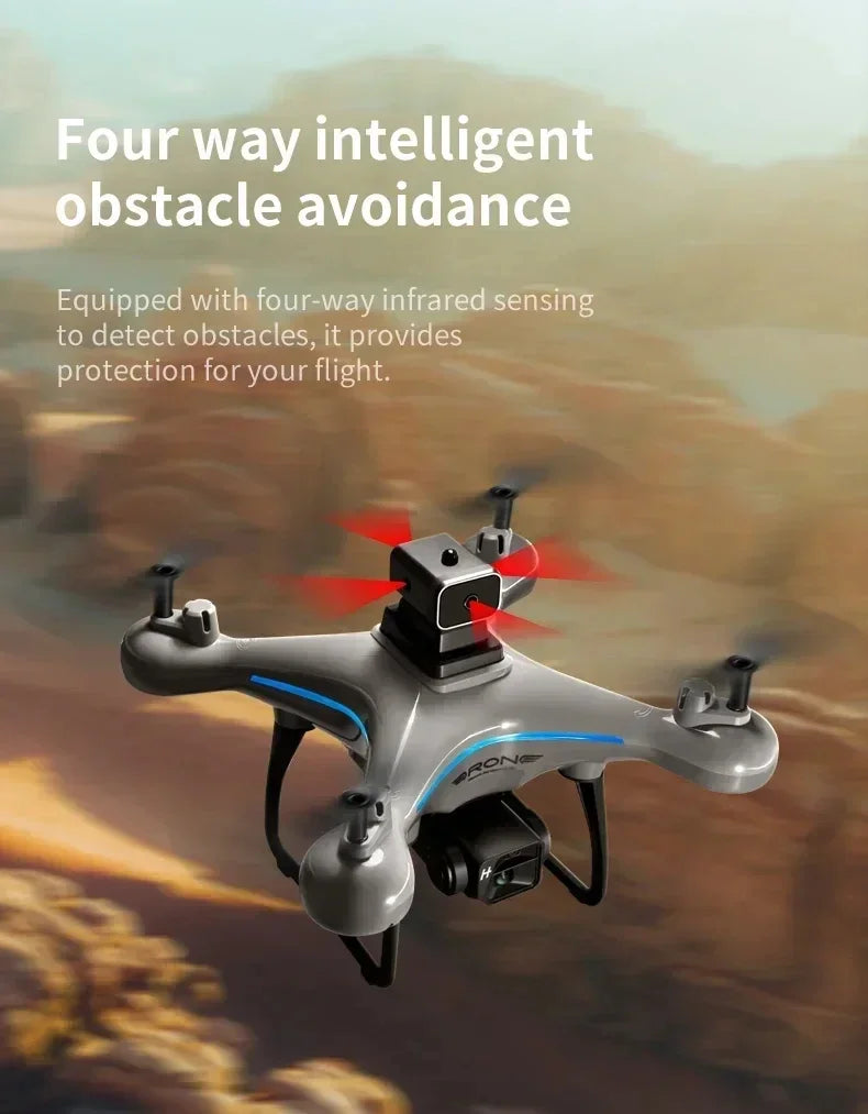 DRONE KY102, 4K ProfIssional HD, Dual Camera Aerial, Filme e fotografia 360, detector de Obstaculo