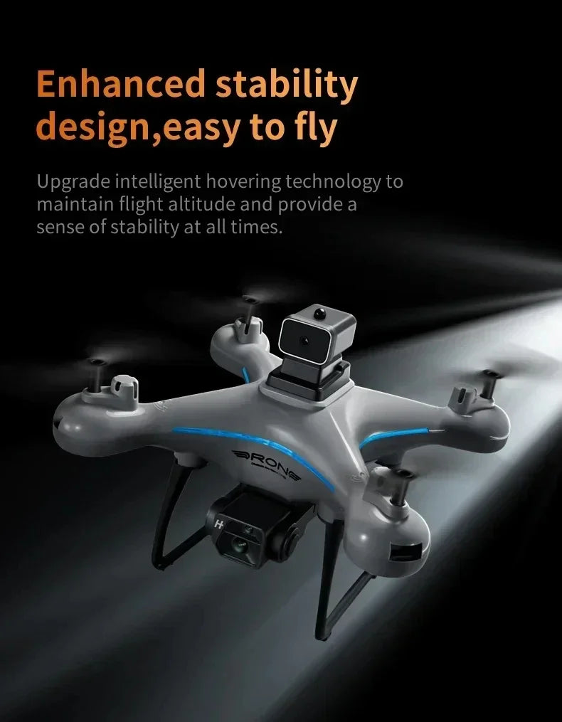 DRONE KY102, 4K ProfIssional HD, Dual Camera Aerial, Filme e fotografia 360, detector de Obstaculo